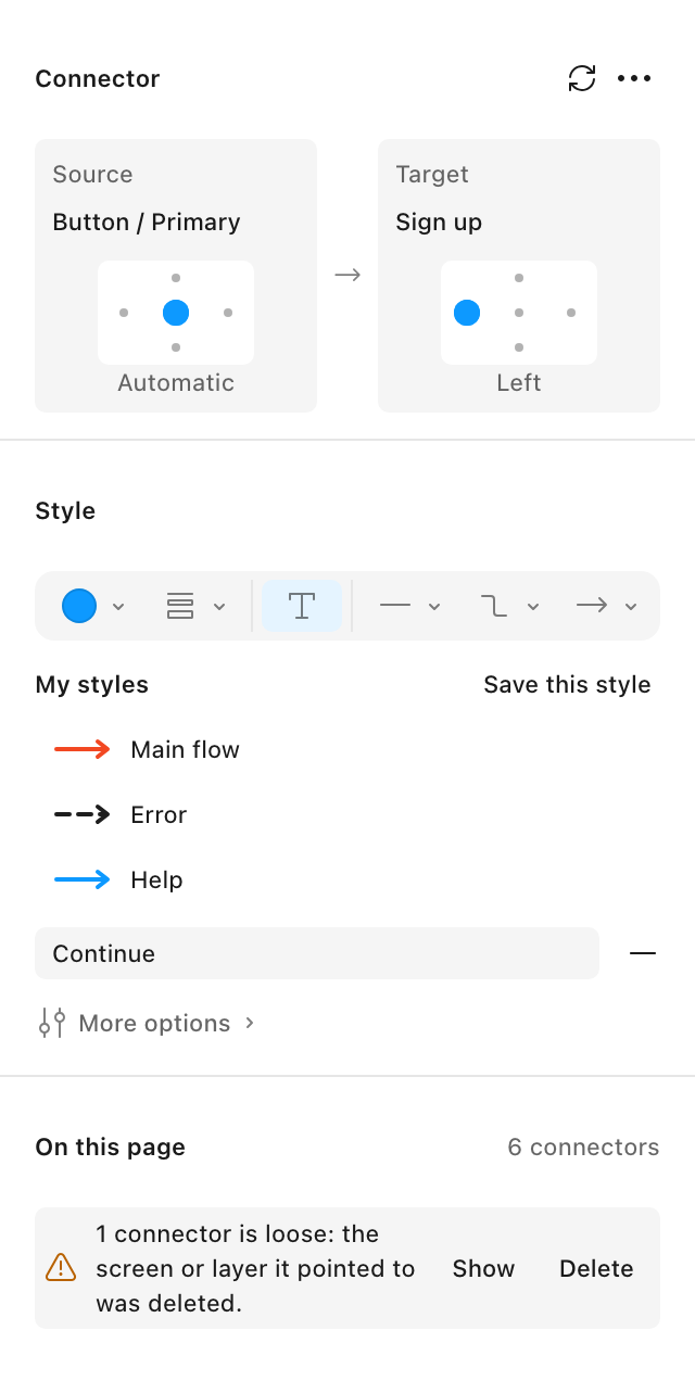 Mis estilos guardados en Autoflow
